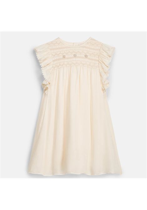 Abito con ricamo LOUISE MISHA KIDS | L0287YELLOW